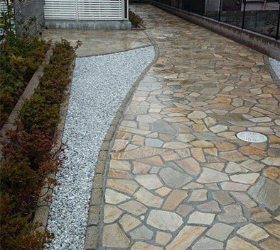 鶴見区内アパート外構