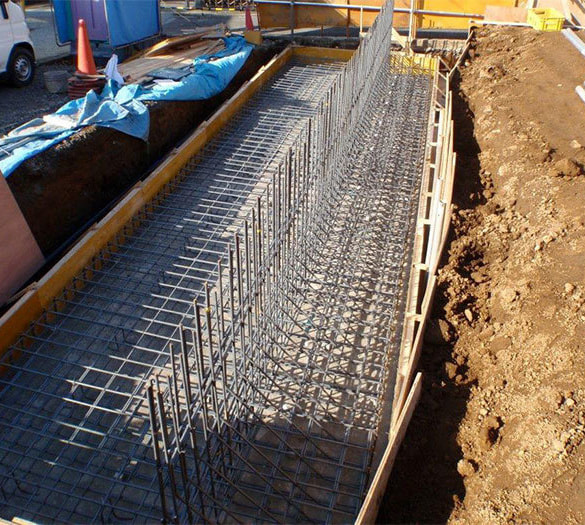 個人邸擁壁工事